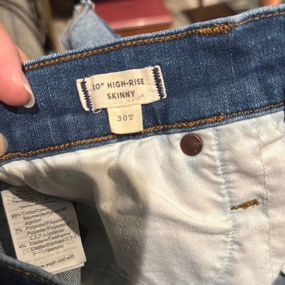 Madewell Blue Denim Shorts - Picture 7 of 7